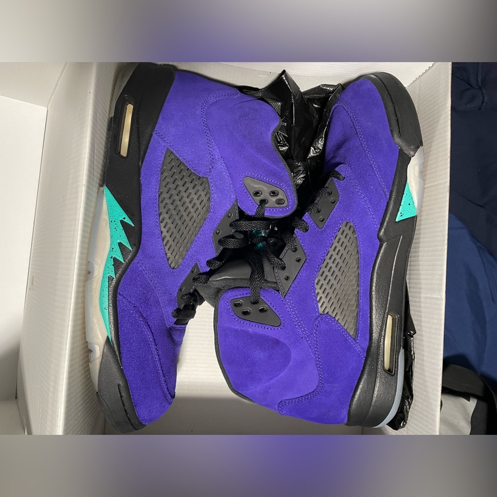 Jordan 5 Alternate Grape size 14